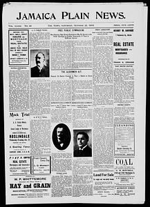 Jamaica Plain News, October 21, 1905