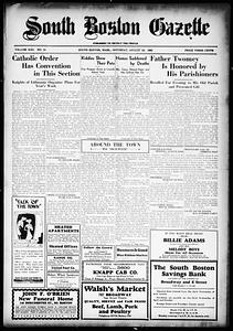 South Boston Gazette, August 20, 1932