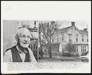 Nephew of KKK Founder Recalls Its Beginning-Joe Tom Kennedy,78, nephew of the Ku Klux Klan’s first grand dragon, says his uncle, John Booker Kennedy, never mentioned the terrifying organization. Kennedy and five Confederate army buddies founded the Klan simple as a fun-making club, and didn’t plan on its becoming an instrument of terror. At right is the house where the six held their first meeting in 1865, after deciding to form the Klan.