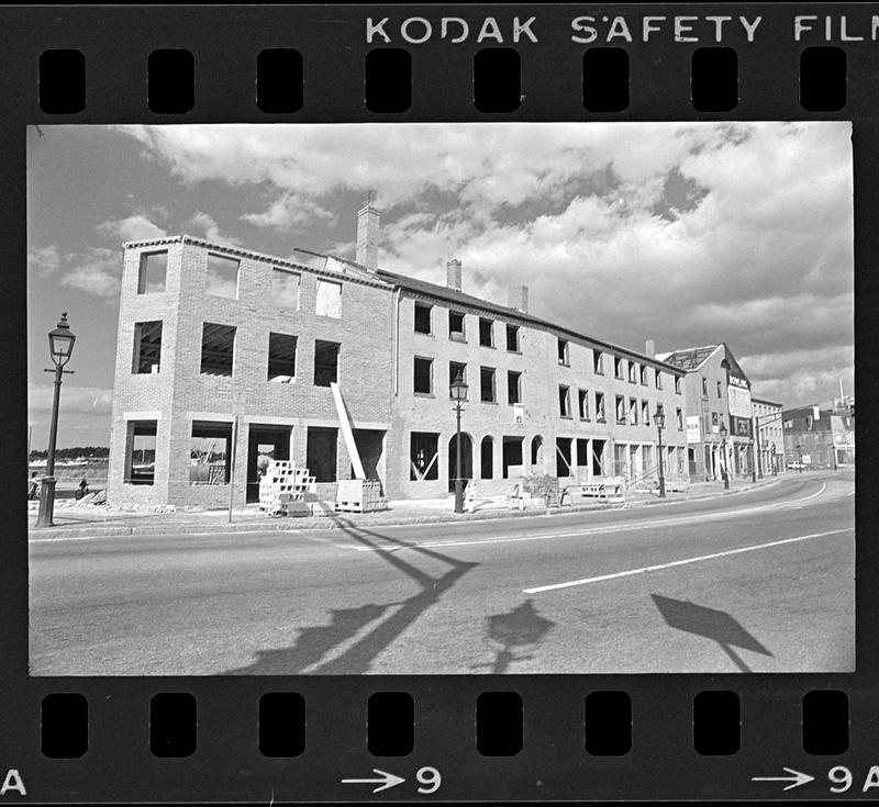 Music center bldg, Market Square 'after' pics, State St. and Market Square with red filter, Jack Bradshaw