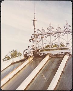 Lawrence Library, detail of roof