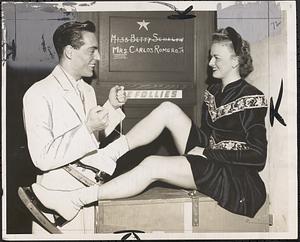 Carlos Romeros, Jr., & wife Betty Schalow