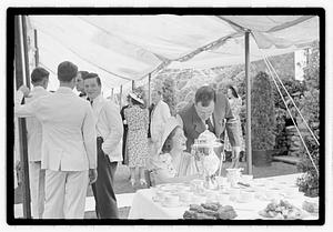 Halsey Fuller coming out party at Rye Beach N.H.