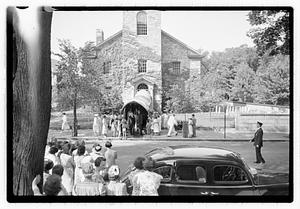 Wedding of Kinsman's daughter at Newburyport