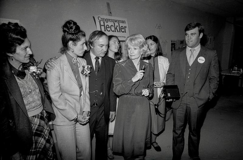Margaret Heckler campaign headquarters election night