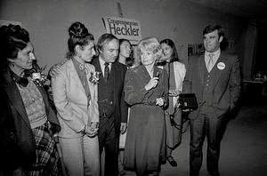 Margaret Heckler campaign headquarters election night
