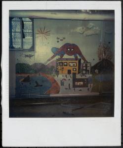 Spiderman wall mural