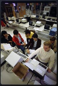 College computer class, Cambridge