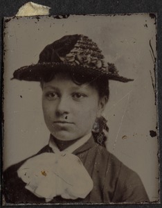 Unidentified young girl or woman.