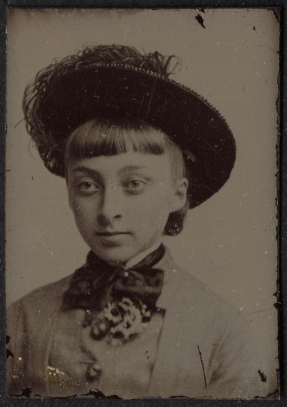 Unidentified young girl or woman.