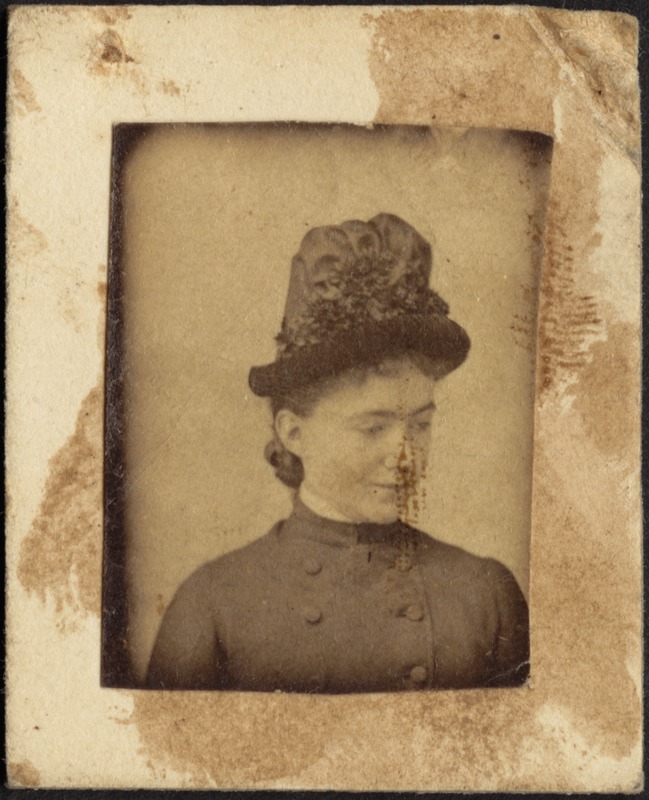 Young woman, unidentified