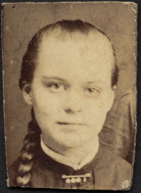 Young woman, unidentified
