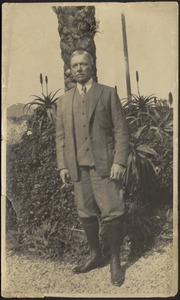 John Gardner Coolidge at Portofino, 1924