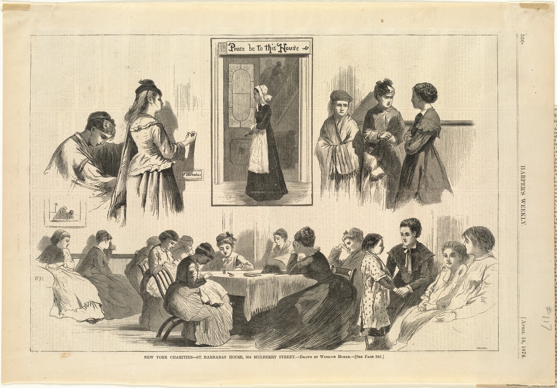 New York charitiesSt. Barnabas House, 304 Mulberry Street Digital