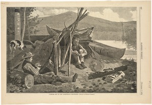 Camping out in the Adirondack Mountains