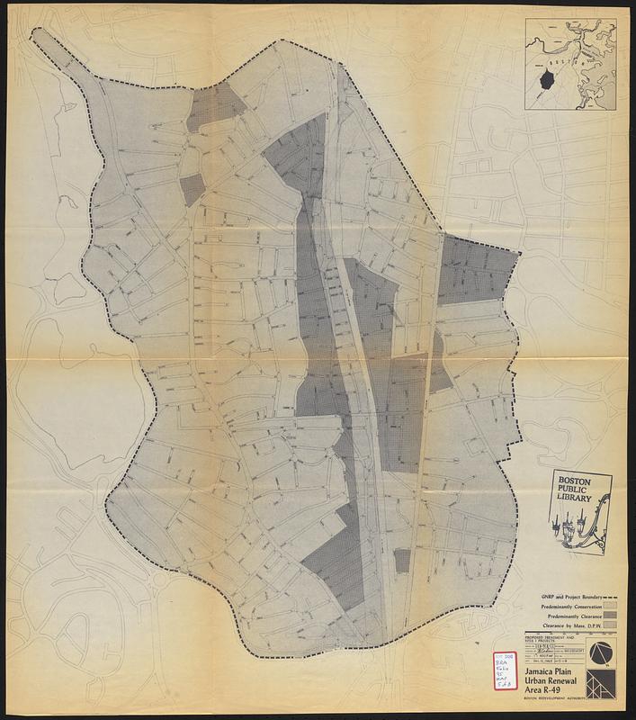 Jamaica Plain urban renewal area r-49