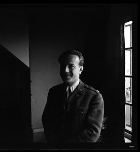 Portrait of man in uniform