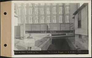 Barre Wool Combing Co., tailrace gage, Barre, Mass., Feb. 3, 1933