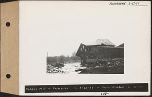 Roper's Mill, Princeton, Mass., Mar. 20, 1936