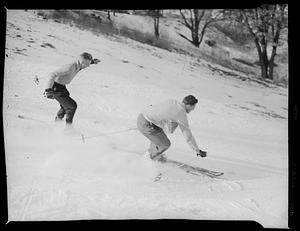 Skiing