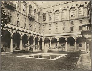 Court of the Boston Public Library