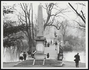 1836 Battle Monument and North Bridge, Concord