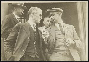 Left to right, Sheriff Herbert Slayton and County Attorney Charles Adams.