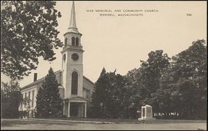 War memorial and Community Church