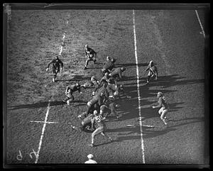 Portsmouth Spartans play Boston Redskins at Fenway