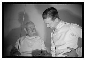 Danguy fencing master, also Gordon Muir, also Chamberlain
