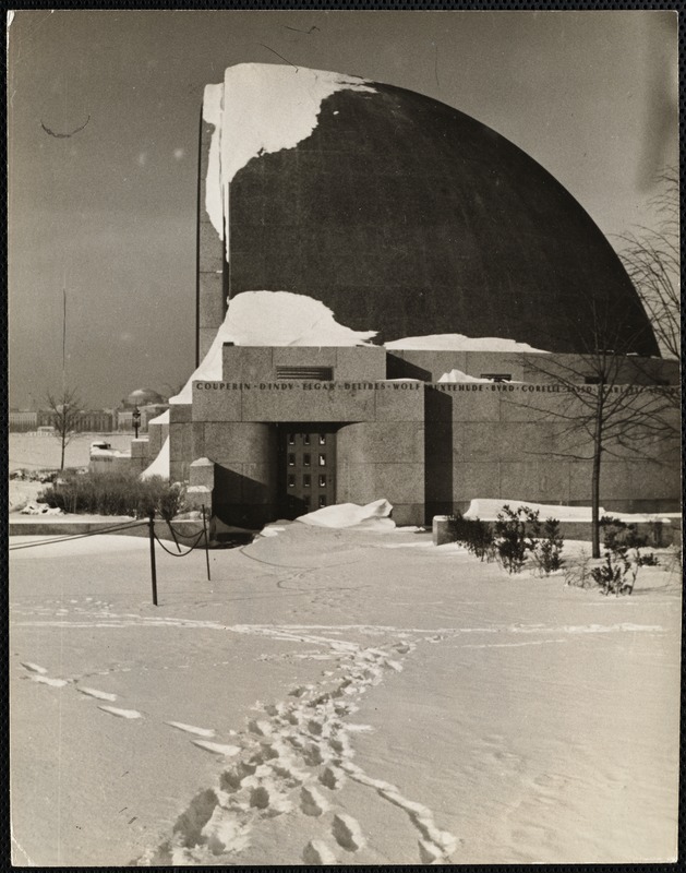 Hatch Memorial Shell on the Esplanade, Boston, Mass