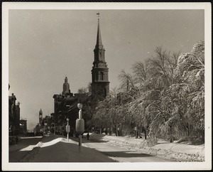 Public Gardens Boston - Feb. 1945