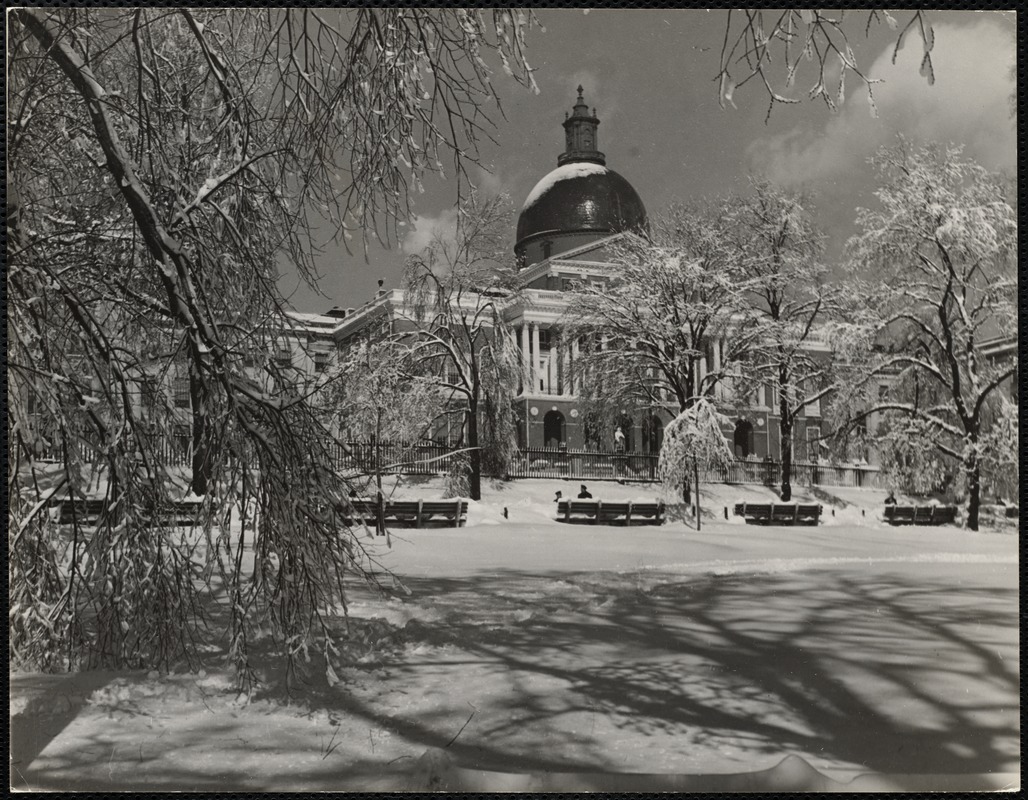 State House, Boston Feb. 1945