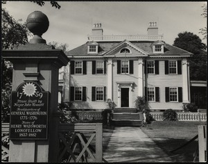 Home of Henry W. Longfellow - Cambridge, Mass