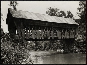 Old covered bridge, Vt.