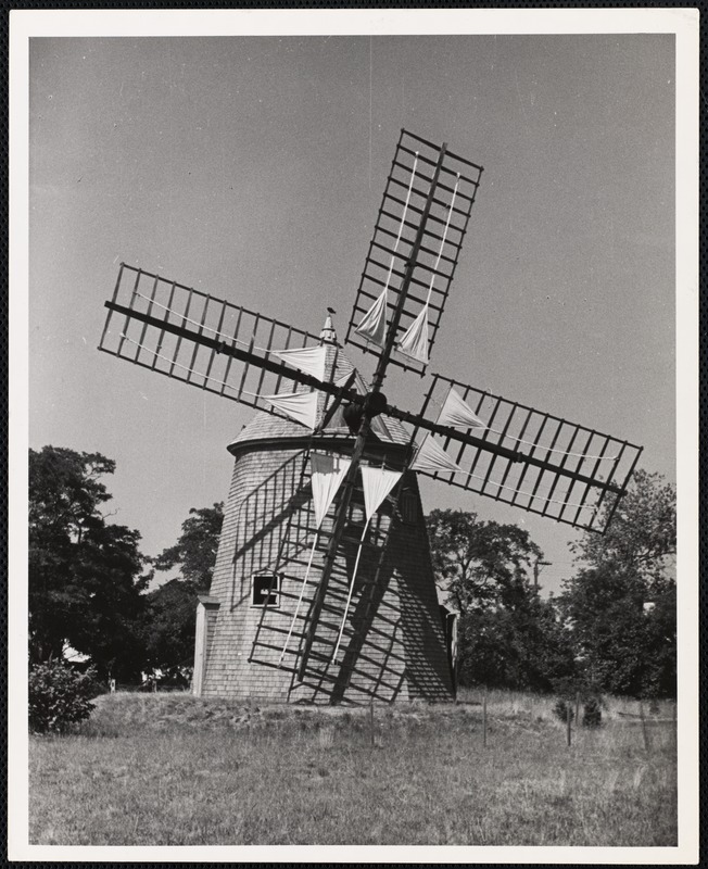 Old grist mill, Eastham, Mass Cape Cod