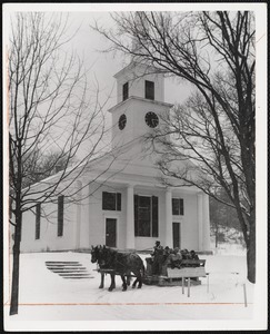 Sturbridge Village, Mass moved from CT. town- village meetinghouse