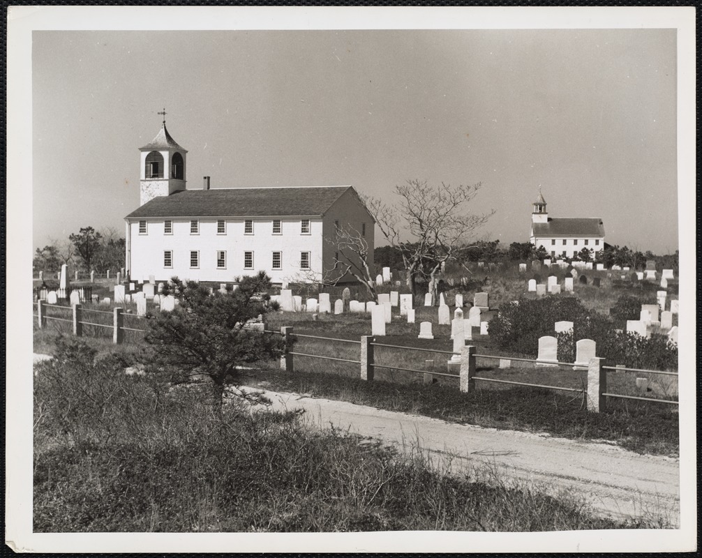 Cape Cod, Massachusetts. Truro - twin churches