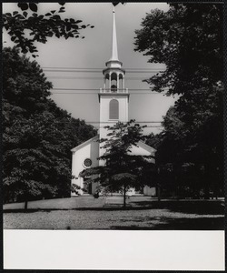 Conn. Greenfield Hill - Congregational Church. 1725 date of town.