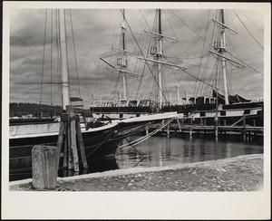 Mystic seaport - Mystic, Conn schooner Australia - whaleship Chales W. Morgan - (background)