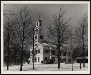 The First Parish Church of Sudbury, Mass. Built in 1797