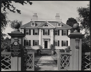 Home of Henry W. Longfellow - Cambridge, Mass