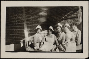 Faulkner Hospital nurses in hammock