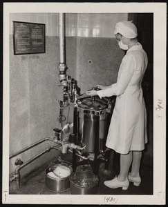 Pressure washer in the operating room at Faulkner Hospital