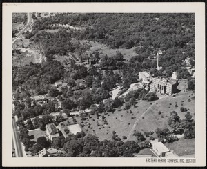 Aerial photograph of Faulkner Hospital