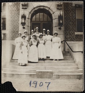 Faulkner Hospital Training School for Nurses students and staff