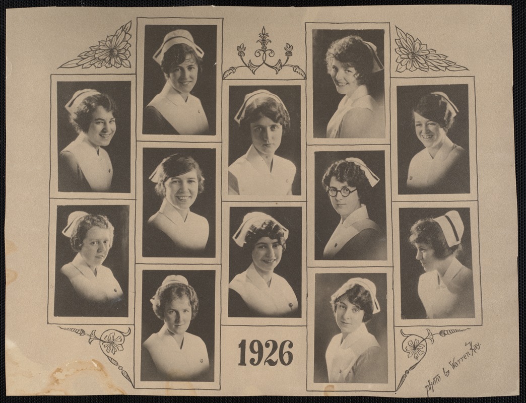 Faulkner Hospital School of Nursing class of 1926 Digital Commonwealth