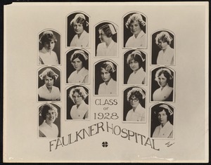 Faulkner Hospital School of Nursing class of 1928