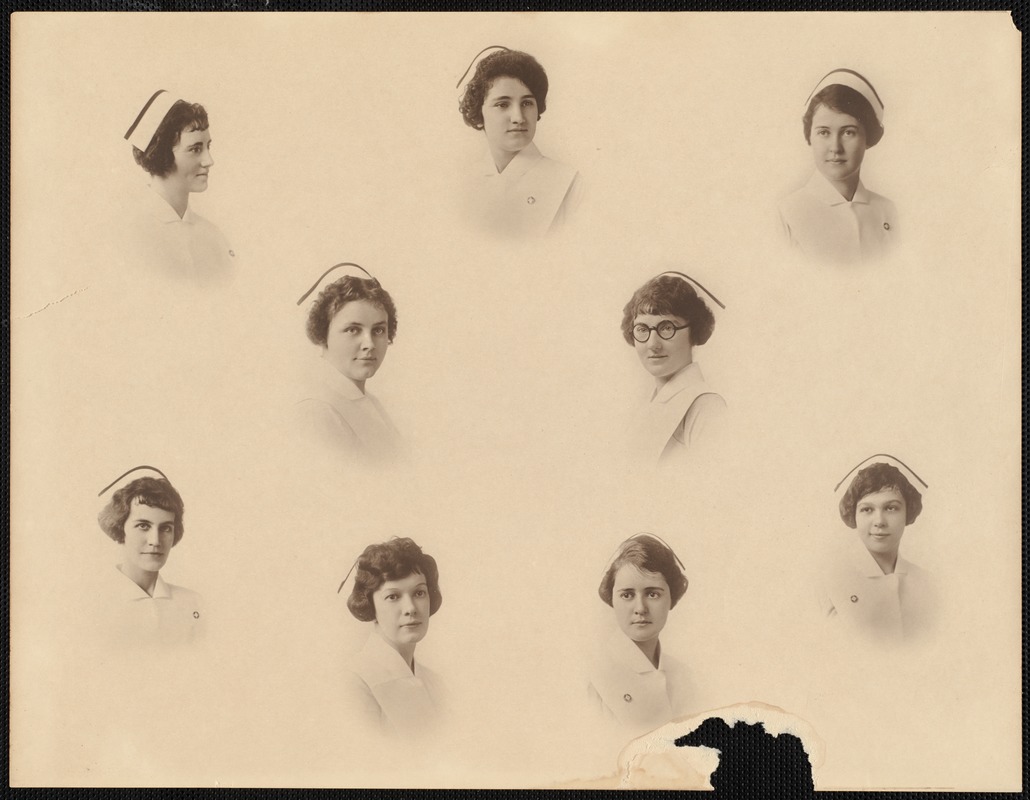 Faulkner Hospital School of Nursing class Digital Commonwealth