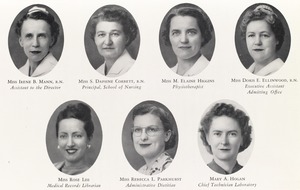 Seven members of the Faulkner Hospital staff